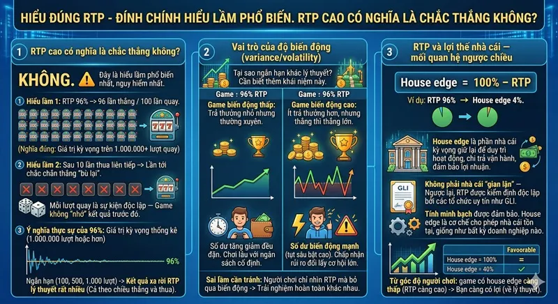 Hiểu đúng RTP - Đính chính hiểu lầm phổ biến