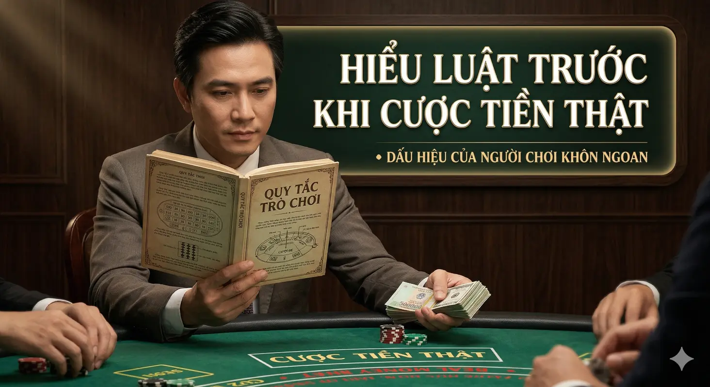 Hiểu luật trước khi cược tiền thật - QT99