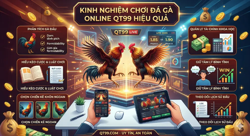 Kinh Nghiệm Chơi Đá Gà Online QT99 Hiệu Quả