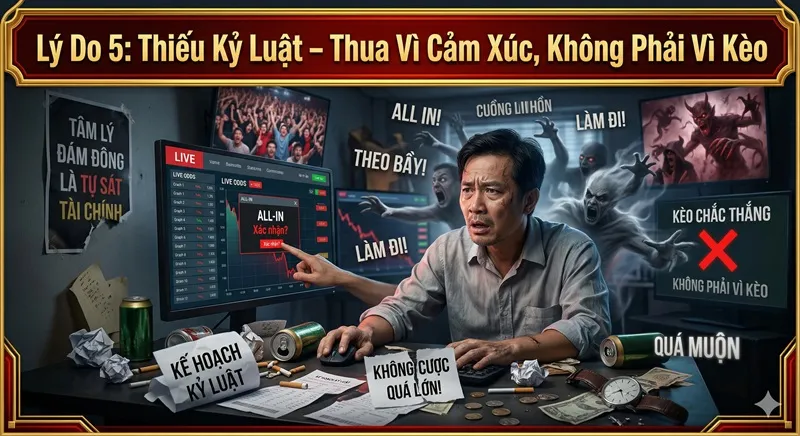 Lý Do 5 Thiếu Kỷ Luật – Thua Vì Cảm Xúc, Không Phải Vì Kèo_20