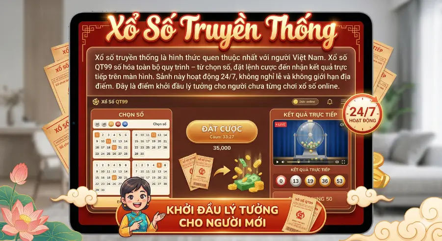 Xổ Số Truyền Thống tại Qt99
