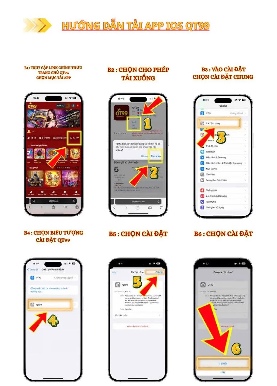 tải app qt99 iOS